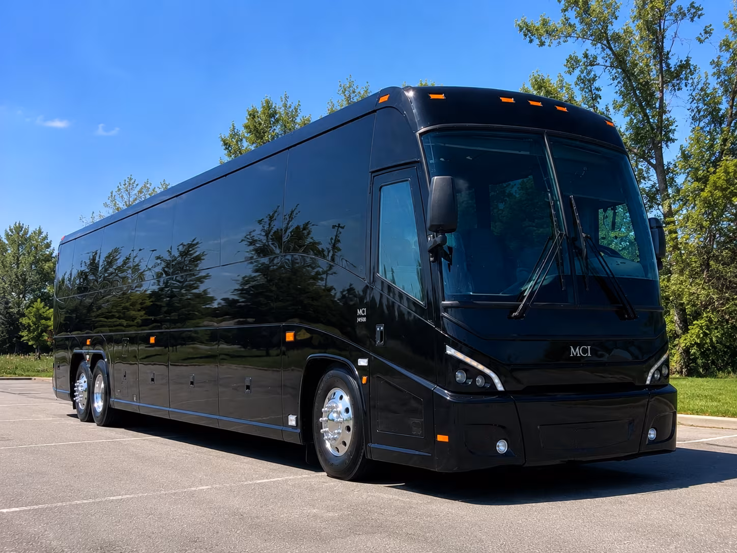 choose your bus color to match your wedding palette