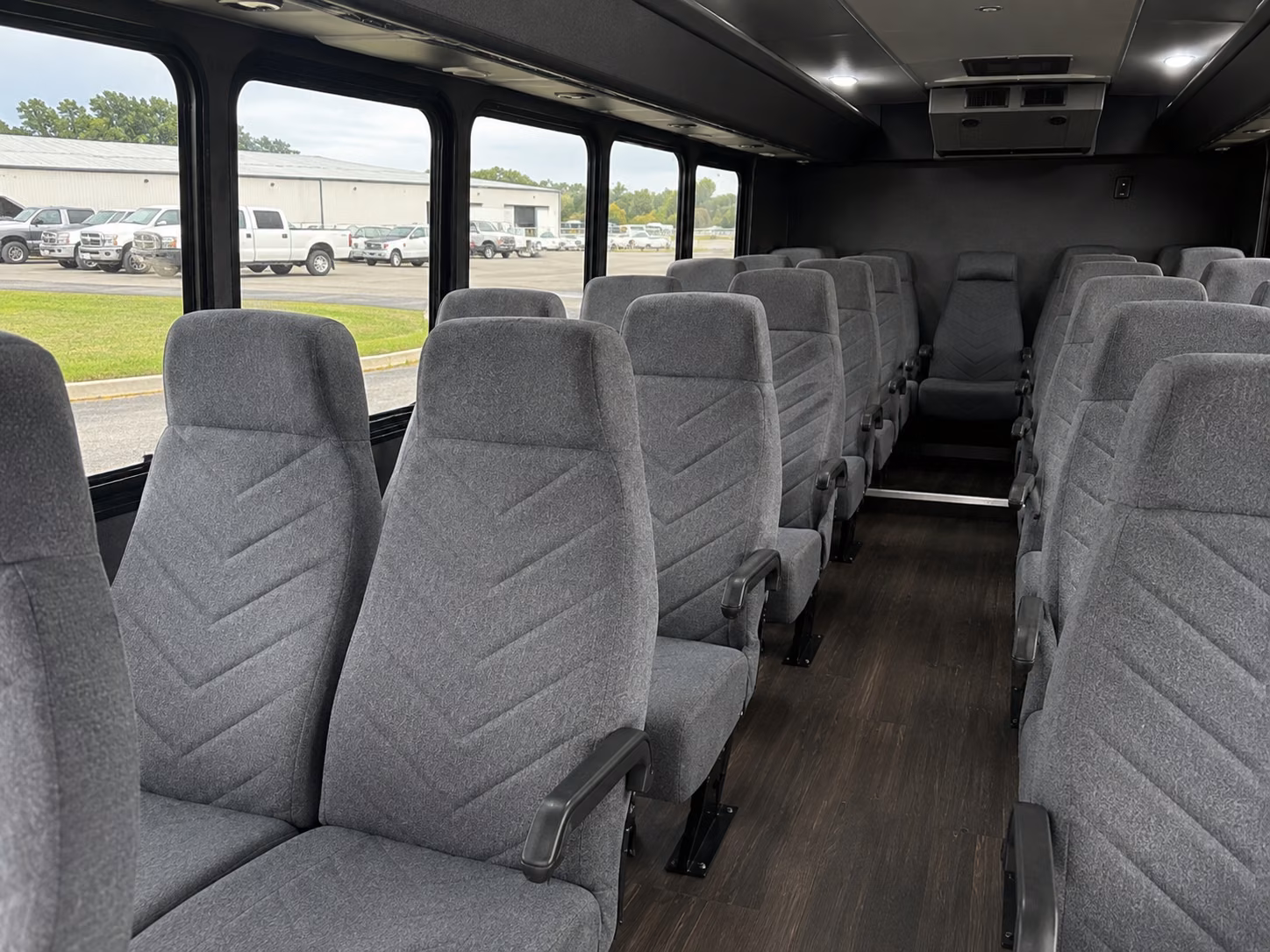 redwood city employee transportation onboard seating